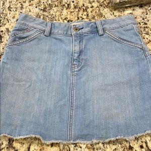 Denim skirt